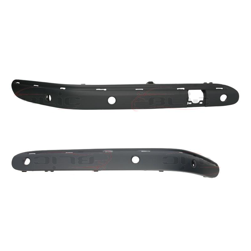 2001 - 2006 Mercedes C Class W203  Front Bumper Strip W Electric Hole 2038856421/2038856321