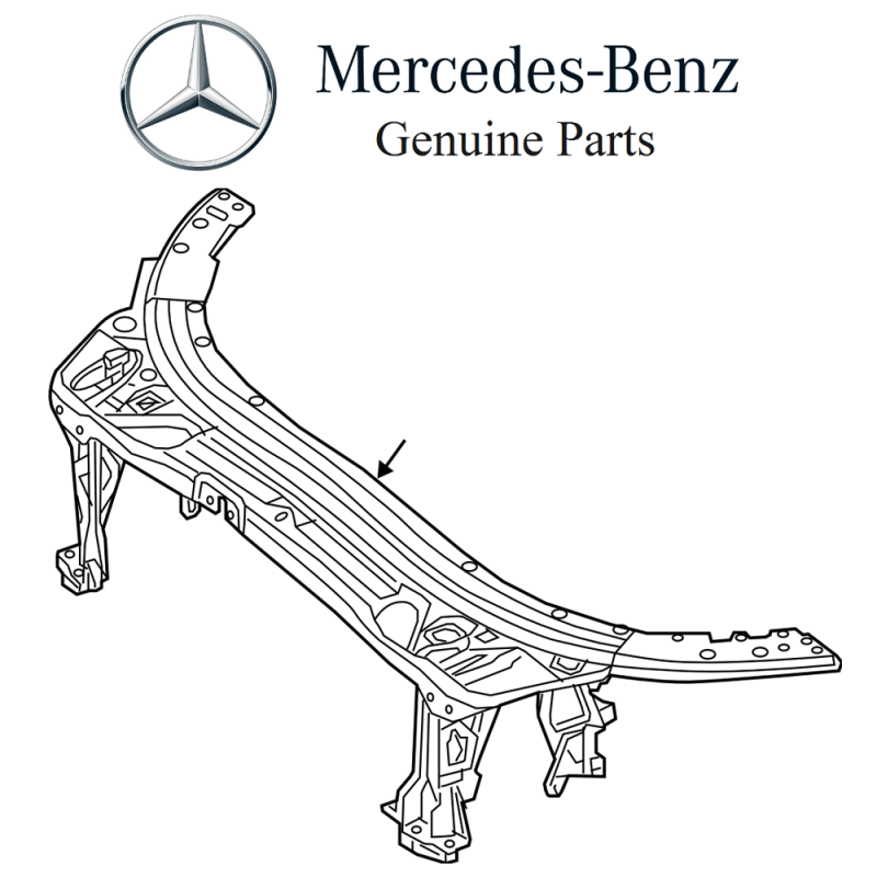 2015-2017 Benz W205 RADIATOR SUPPORT/2056201734