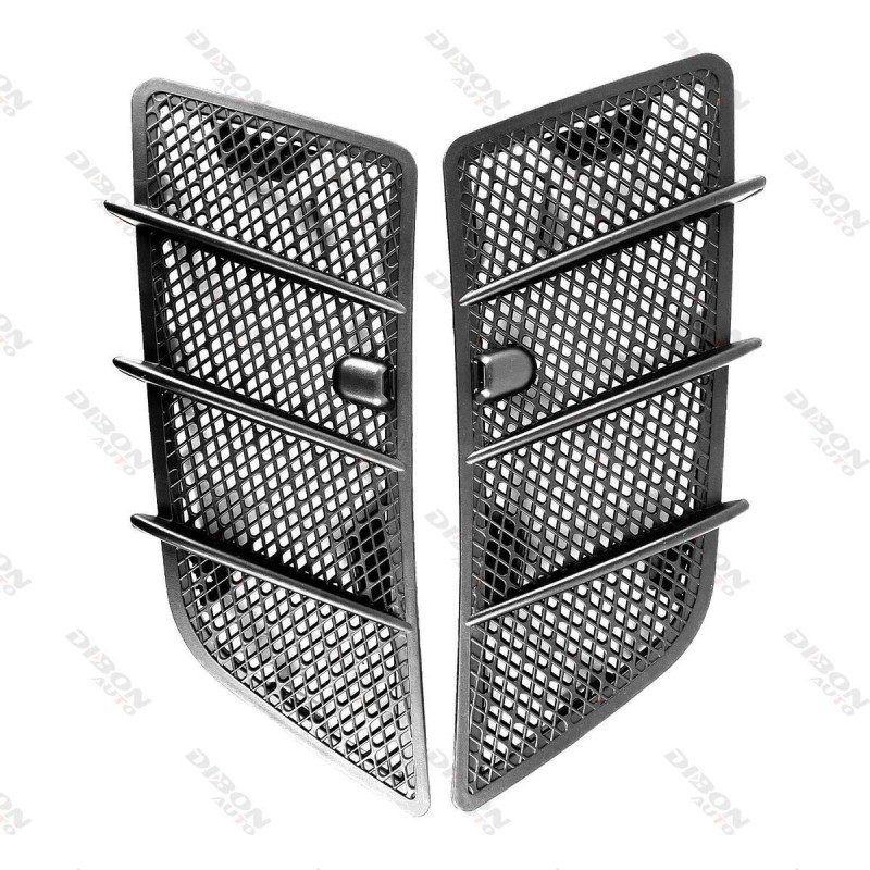 Hood Air Vent Grille Cover For Mercedes Benz W164 GL ML Bonnet Grill 350 08-11