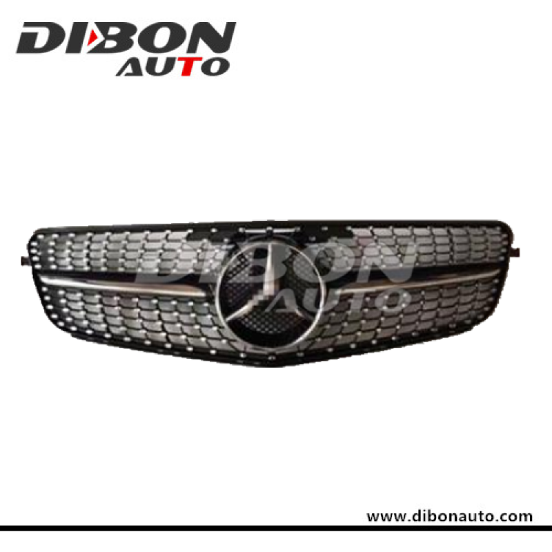2008-2014 Benz W204 DIAMOND GRILLE(SILIVER & BLACK)